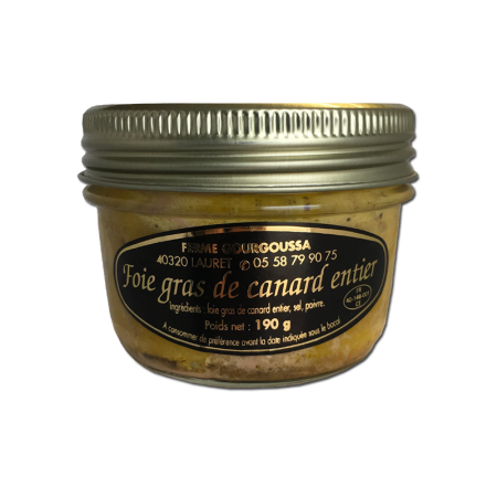 Bocal foie gras 190g (4 parts)