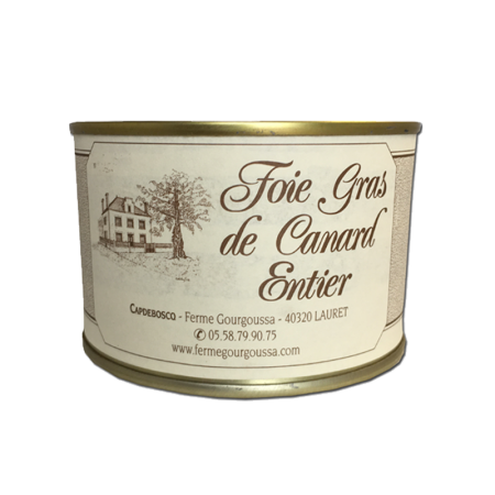 Boîte foie gras 205g (4 parts)