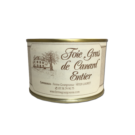 Boîte foie gras 130g (3 parts)